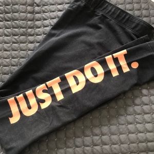 Nike grey workout leggings